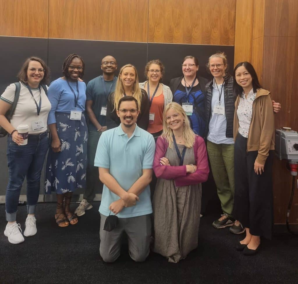 Members of the PGC Outreach Committee, WCPG 2024, Singapore